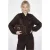 Knoopsluiting Crepe Blouse met Strikdetail