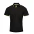 Premier Heren Coolchecker Contrast Pique Poloshirt (Zwart/Kalk)