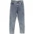 Miu Miu Boyfriend jeans in lichtblauwe katoen met wassing in grijs.