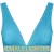 Malelions Women Venetian Bikini Top | Azzurro