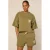 The Lola Club sweatshort Anine groen