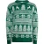 Mo Kersttrui Heren Groen Wit