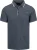 State of Art Poloshirt Tipping Cotton Linen Navy
