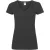Fruit of the Loom Dames/Dames Valueweight V Hals T-shirt (Zwart)
