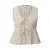 Dames knoopblouse QS Regular Fit