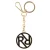 Roeckl Sleutelhanger ‘SIGNATURE’  goud / zwart