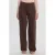EDITED high waist wide leg jeans – donkerbruin