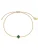 Glanzstücke München Armband  goudgeel / groen