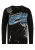 CIPO & BAXX Shirt  blauw / zwart / wit