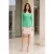 Jersey top met lange mouwen en V-hals