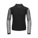 KIDS ONLY GIRL semi-transparante top met col – zwart