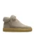 Shabbies Amsterdam Chewy Moux gevoerde suède enkelboots beige