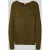 milano italy Loose fit gebreide pullover met mix van wol en alpaca