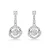 Swarovski  – Dames Oorbellen – Zilver