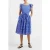 French Connection Cilla Broderie Anglaise Dress Baja Blue