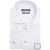 Ledub business overhemd Modern Fit New normale fit wit geprint wide spread
