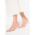 Wittchen Dames Pumps met Puntige Neus van Lakleer, Roze, Natuurlijk Leer
