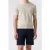 AlphaTauri Fawen V1.y9.01 Flat-knit-shirt Stone/cloud Grey