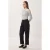 Hoge Taille Gepaste Broek met Riem