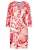 Ana Alcazar Jurk ‘Zinea’  rosa / poederroze / rood / offwhite