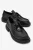 Band Leren Veter Loafer Dames