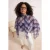 Trendyol Curve Dames Blauw Geruit Mouwloos Oversized Grote maten Blouses