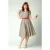 Topvintage exclusive ~ Leona Bloom katoenen swing jurk in multi