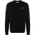 Off-White Heren-T-shirt met lange mouwen (Zwart/roze)