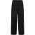 Gebroken witte Diag Pocket Carpenter Pant zwarte broek