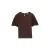 Vrouwen T-shirt met pofmouwen Tom Tailor Denim