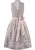 STOCKERPOINT Dirndl ‘Madlenka’  taupe / oudroze / wijnrood
