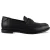 Balmain Leren loafers Zwart