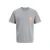 JACK & JONES PLUS SIZE regular T-shirt grijs