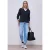 Street One Dames Trui in effen kleur in Blauw