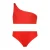 Vingino one shoulder bikini rood