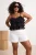 Trendyol Curve Dames Zwart Effen Mouwloos Getailleerd Grote maten Blouses