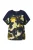 Ulla Popken Shirt  marine / geel / kaki / olijfgroen