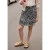 Street One Studio Dames Knielange chiffonrok met volants in Zwart