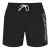Calvin Klein Heren Polyester Zwemshort met Logo (Zwart)