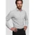 Michaelis slim fit overhemd met print – wit/groen