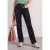 Jeans met Mid Waist-taille en Straight Leg-pijpen in casual pasvorm