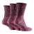 Dames Vintage Bootsokken | Jeep | Antiblare Crew Lengte Katoenen Retro Sportsokken voor Vrouwen – Roze