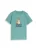 TOM TAILOR Shirt  turquoise / geel / zwart