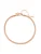 Hey Happiness Voetsieraden ‘Snake Flow’  rose-goud