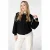 MS Mode sweater zwart