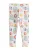 Next Leggings  crème / blauw / oudroze / rood
