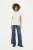 T-shirt Oversize fit Spring Gardenia white