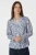 Neo Noir Blouse Astrida Fracture | Dusty Blue