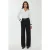 Hoge Taille Gestreepte Rechte Broek