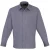 Premier Heren Premier Poplin Formeel Overhemd Met Lange Mouwen (Staal)